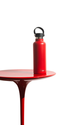 Botella térmica 650ml color rojo