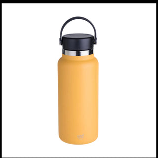 Botella térmica 1000ml color amarillo