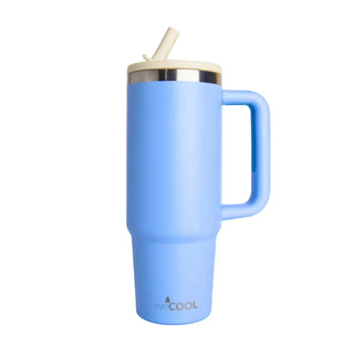 Mug térmico 30oz antiderrame color celeste