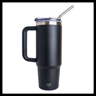 Mug térmico 30oz con tapa clásica color negro